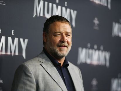 Russell Crowe, en el estreno de 'The Mummy' en Sídney, Australia, en mayo de 2017.