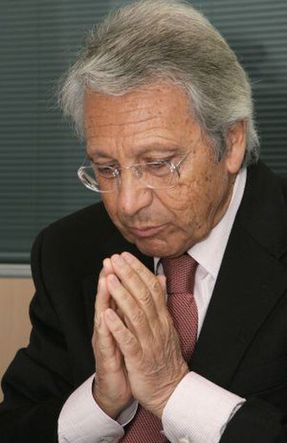 Julio Fern&aacute;ndez Gayoso, el ex director general de Caixanova, en 2008.