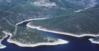 Reserva natural del parque nacional de Monfrag&uuml;e, C&aacute;ceres.