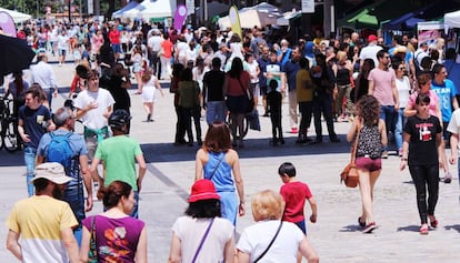 Una imagen del Mercado Social de Madrid.