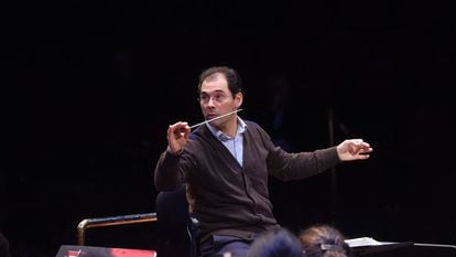 El director ruso Tugan Sokhiev, en una imagen de 2016 en un ensayo de la Orquesta Nacional del Capitole de Toulouse.