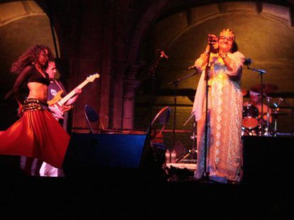 Seikha Rimitti, en el festival Territorios de Sevilla en 2005.