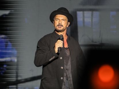 El músico guatemlateco Ricardo Arjona, durante una presentación en Cancún (México), en una imagen de archivo.