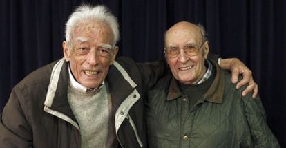 Francisco García Salve, a la izquierda, y Mariano Gamo.