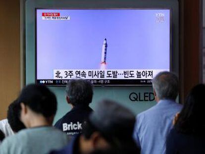 Pyongyang lanza con éxito un proyectil de corto alcance que cayó en aguas del mar de Japón