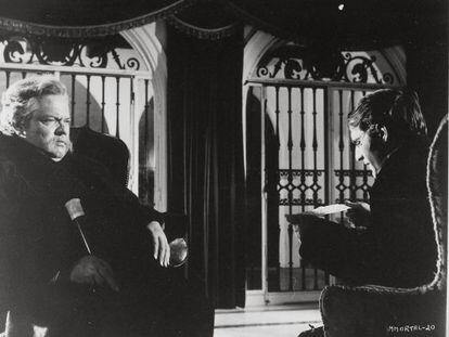 Orson Welles, en un fotograma de 'Una historia inmortal' (1968).