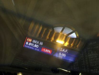 El principal indicador de la bolsa española, el IBEX 35