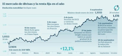 El mercado de divisas y la renta fija en el año