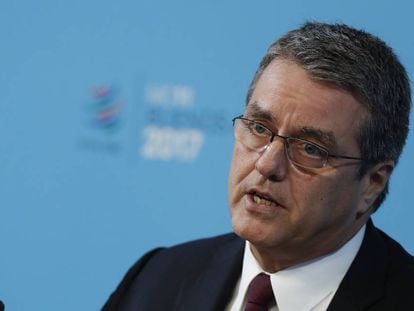 Roberto Azev&ecirc;do, director general de la OMC.