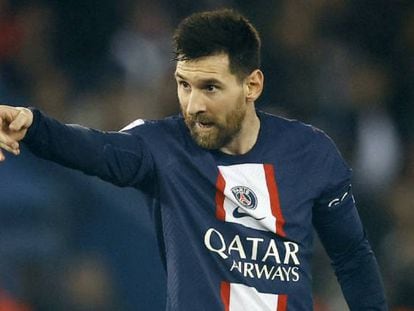 El futbolista argentino Lionel Messi