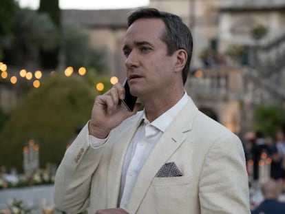 El actor Matthew Macfadyen en 'Succession'.