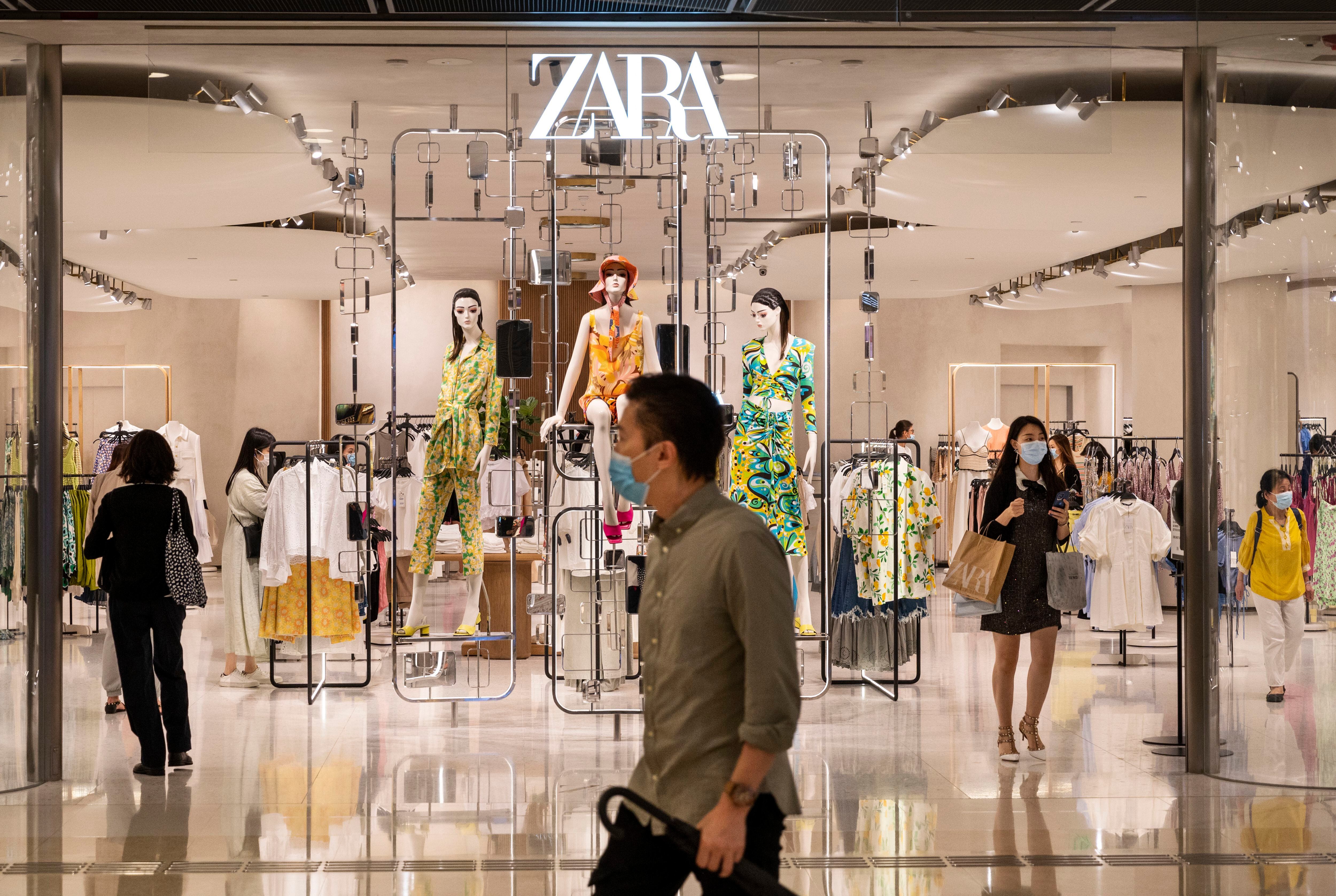 Tienda de Zara en Hong Kong.