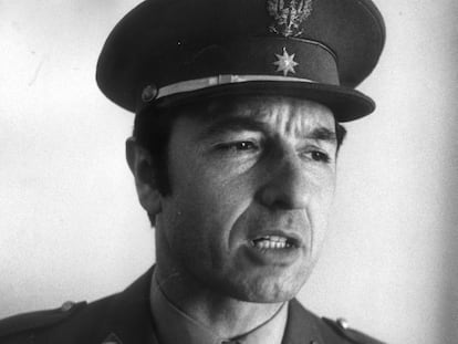 El comandante Prudencio García Martínez de Murguía, en 1976.