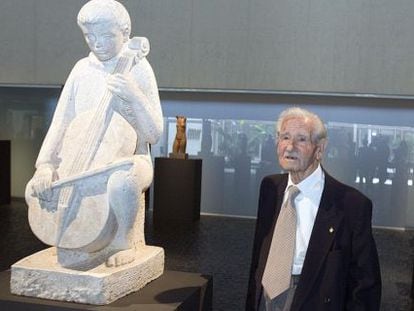 El escultor Silvestre de Edeta ha fallecido a la edad de 104 a&ntilde;os. 