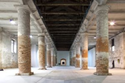 La bienal de Venecia.