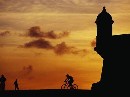 Castillo de San Felipe del Morro en San Juan de Puerto Rico.