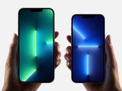 Nuevos iPhone 13 Pro Max y iPhone 13 Pro.