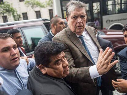 El expresidente peruano Alan García, el mes pasado.