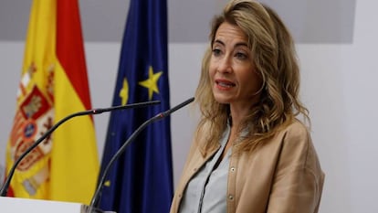 La ministra de Transportes, Movilidad y Agenda Urbana, Raquel Sánchez.