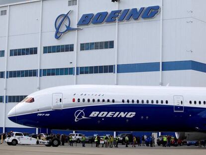 Un 787-10 en la planta de North Charleston (Carolina del Sur, EE UU).