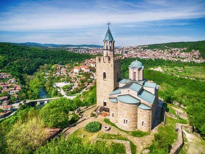 La ciudad vieja de Veliko Tarnovo, en Bulgaria. 