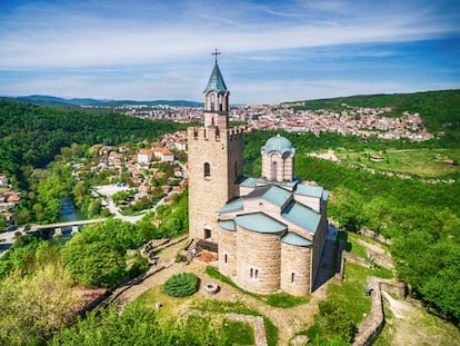 La ciudad vieja de Veliko Tarnovo, en Bulgaria. 