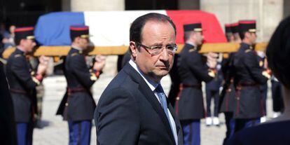 Fran&ccedil;ois Hollande, este lunes en Par&iacute;s.