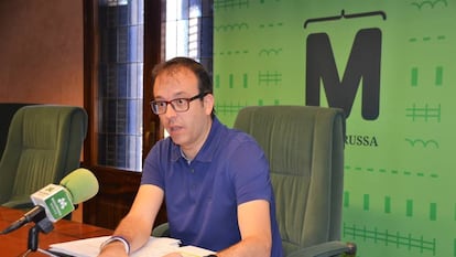 El alcalde de Mollerussa, Marc Solsona.