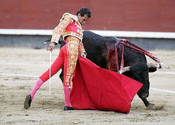 Leandro Marcos, en Las Ventas.