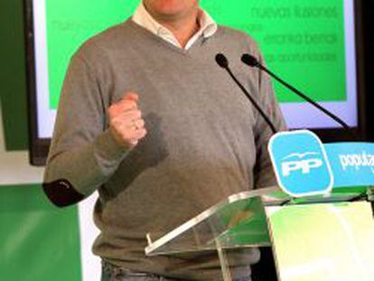 El presidente del Partido Popular del Pa&iacute;s Vasco, Antonio Basagoiti.