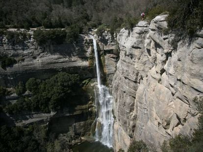 El salto de Sallent este martes.