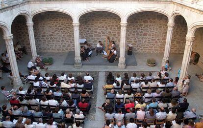 Concierto en el castillo de Manzanares el Real, en el festival Cl&aacute;sicos en Verano. 