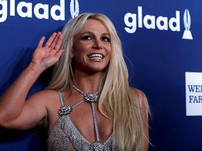 Britney Spears, en una gala en Los Ángeles (California, EE UU) en abril de 2018.