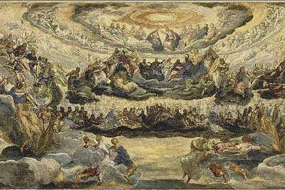 <i>La consagración de la Virgen</i>, conocida como <i>El Paraíso,</i> de Tintoretto.