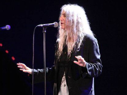 Actuación de Patti Smith en el festival de la Porta Ferrada.