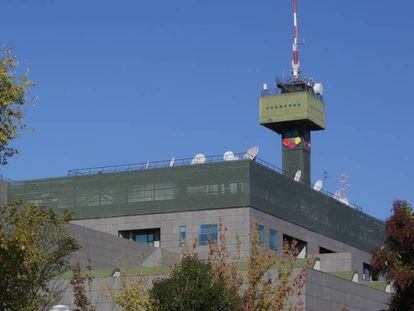 Sede de Telemadrid en la Ciudad de la Imagen.