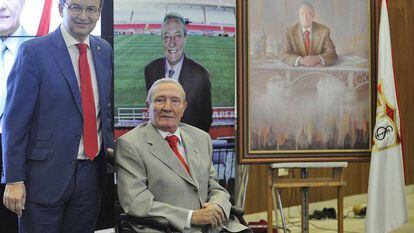 José Castro, junto a Roberto Alés. 