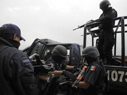 Operación de la Policía Federal contra los Beltrán Leyva en 2009.