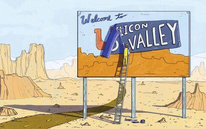 "El sueño se terminó" ('The dream is over'), dice el experto en tecnología Rob Enderle sobre Silicon Valley.