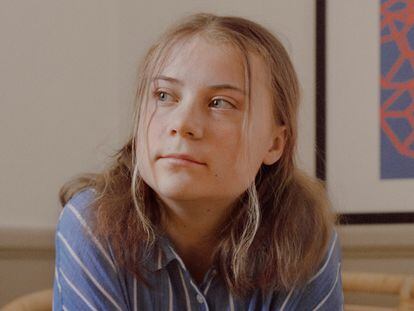 Greta Thunberg, en una fotografía cedida por la editorial Penguin Random House.