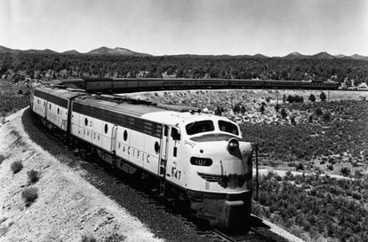 El Union Pacific, en 1955.