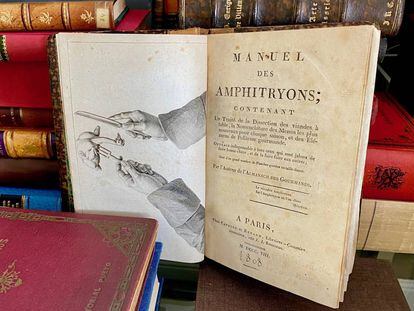 'Manuel des Amphitryons', primera edición 1808.