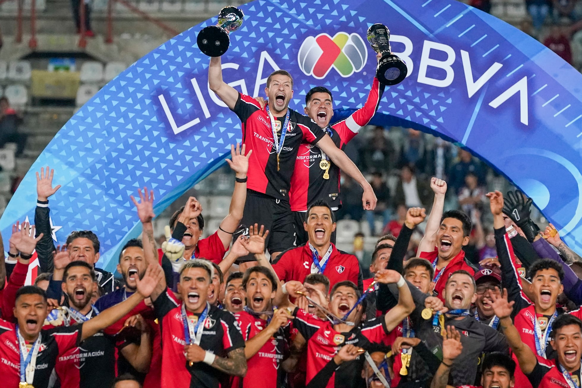 El Atlas goza de lo lindo el bicampeonato de la Liga MX | EL PAÍS México