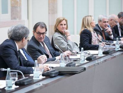 Reuni&oacute;n de los partidos que conforman el Pacto Nacional para el Derecho a Decidir.