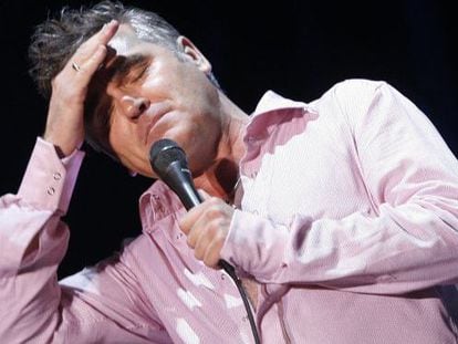 El m&uacute;sico brit&aacute;nico Morrissey. 