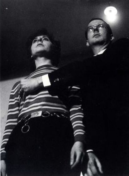 'El caballero de la mano en el Pecho' ( 1967, intervienen Esther Ferrer y Juan Hidalgo)