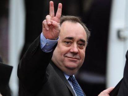 El primer ministro de Escocia, Alex Salmond. 