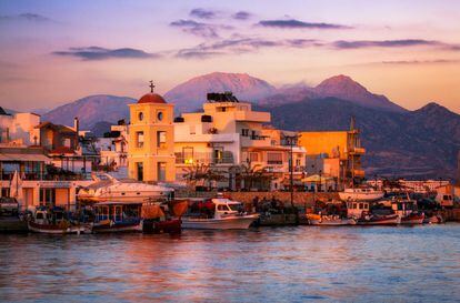 La isla de Creta, en Grecia.