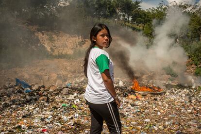 María Cortes, activista en Guatemala.