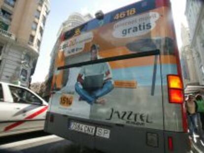 Publicidad de Jazztel.